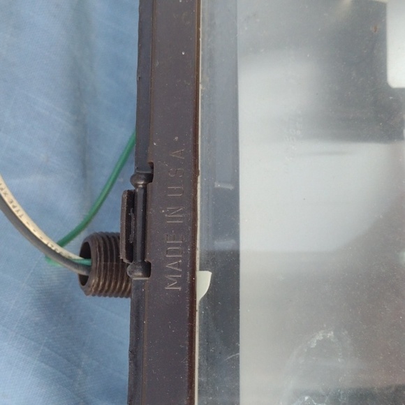 Black Outdoor Flood Light Waterproof NWOT - Picture 2 of 3